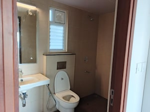 Bathroom in 2 BHK Apartment at Adarsh Greens, Kogilu – for Rent