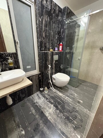 Staircase in 4 BHK Apartment at Omkar Alta Monte, Malad East – for Rent