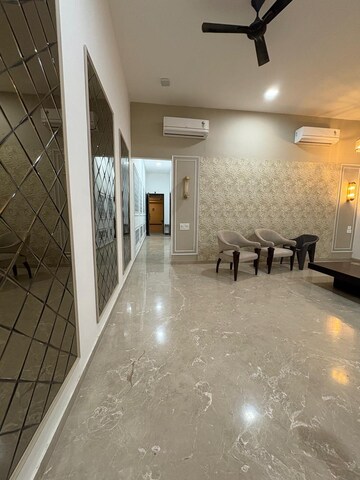 Building Lobby in 4 BHK Apartment at Omkar Alta Monte, Malad East – for Rent