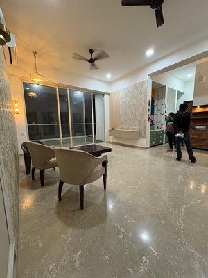 Team Area in 4 BHK Apartment at Omkar Alta Monte, Malad East – for Rent