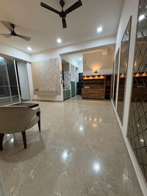 Kitchen in 4 BHK Apartment at Omkar Alta Monte, Malad East – for Rent