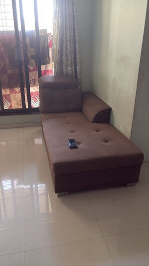 Bathroom in 2 BHK Apartment at Sai Marigold CHSL, Kavesar – for Rent