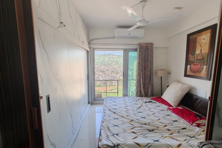 Bedroom, mayfair-the-view 1 RK 304 Sq.Ft. Apartment In Vikhroli West Mumbai 9426036