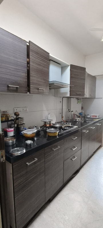 Kitchen in 2 BHK Apartment at Sindhi Society, Chembur – for Rent