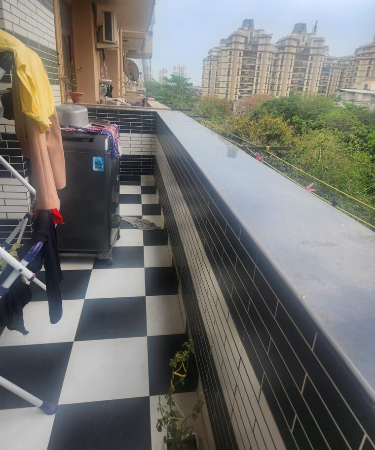 Balcony, express-garden 2 Bedroom 1075 Sq.Ft. Apartment In Vaibhav Khand Ghaziabad 9426105