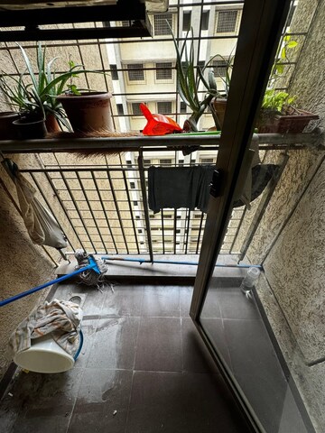 Balcony in 3 BHK Apartment at Lodha Splendora, Ghodbunder Road – for Rent