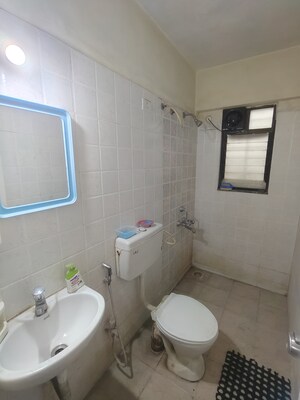 Bathroom in 2 BHK Apartment at DNV Elite Homes, Tathawade – for Rent