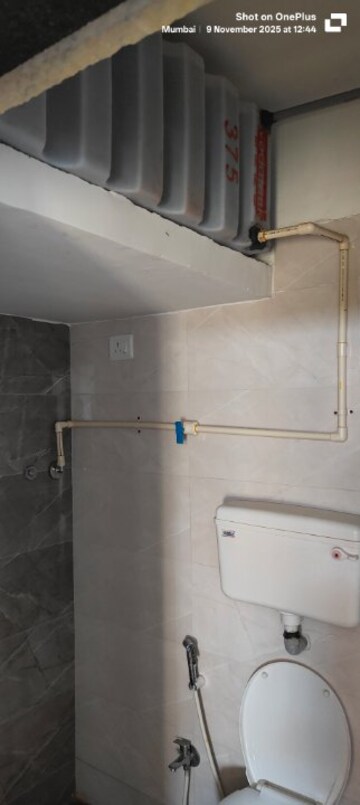 Bathroom in 1 BHK Apartment at JSB Nakshatra Aarambh, Naigaon East – for Rent