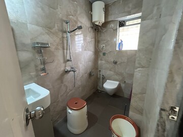 Bathroom in 3 BHK Apartment at Hiranandani Estate Princeton, Ghodbunder Road – for Rent