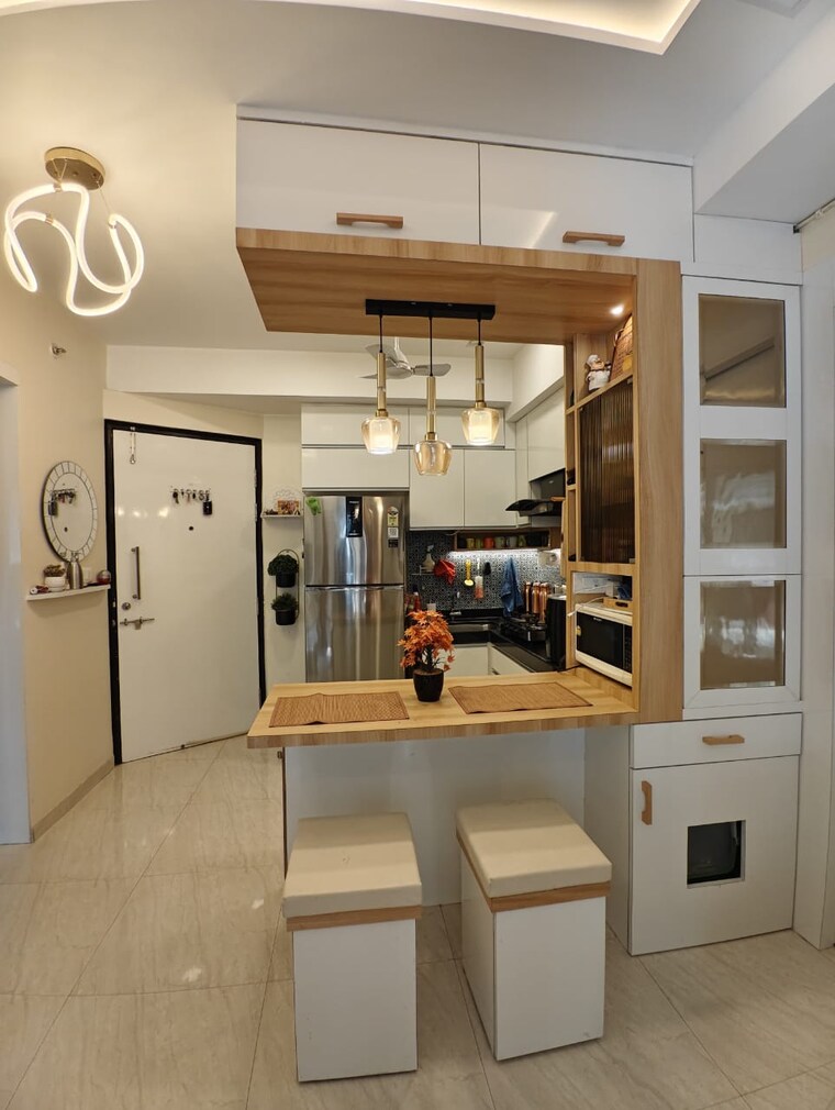 Kitchen, neelkanth-greens 3 Bedroom 900 Sq.Ft. Apartment In Manpada Thane 9426256