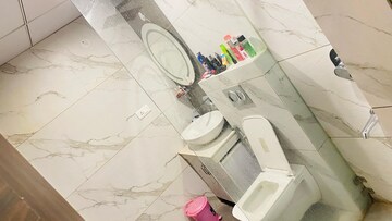 Bathroom in 3 BHK Apartment at Prem Bansal Sapphire Court, Patiala Road – for Rent
