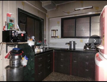 Kitchen in 1 BHK Apartment at Anamika CHS Dombivli West, Dombivli West – for Rent