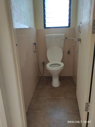 Bathroom in 1 BHK Apartment at Duville Riverdale Heights, Kharadi – for Rent