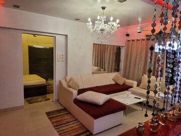 Living Room in 1 BHK Apartment at Green Ocean Malad , Malad West – for Rent