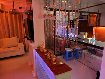 Living Room in 1 BHK Apartment at Green Ocean Malad , Malad West – for Rent