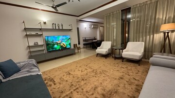 Living Room in 3 BHK Apartment at Malcha Marg – for Rent