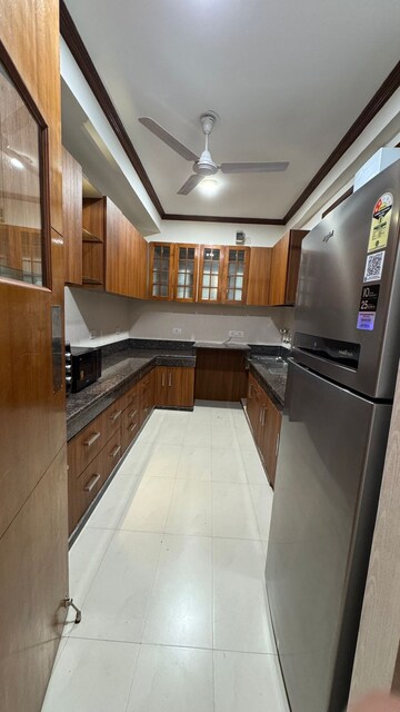 Kitchen in 3 BHK Apartment at Malcha Marg – for Rent