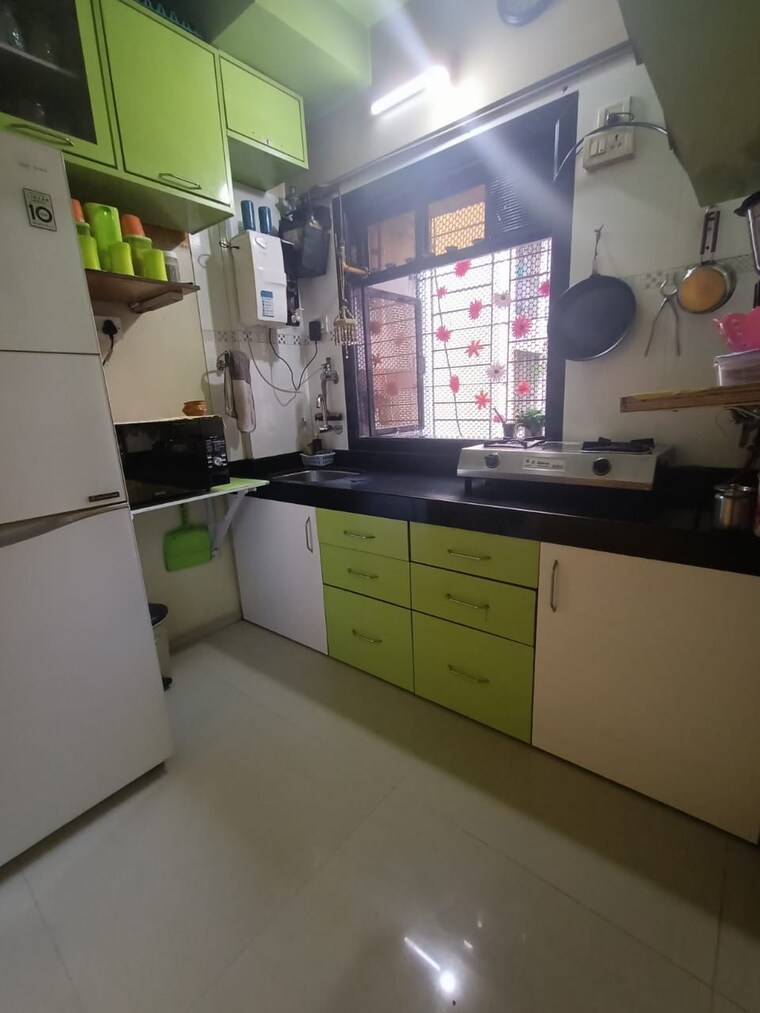 Kitchen, vakola-crystal-chs 1 Bedroom 450 Sq.Ft. Apartment In Santacruz East Mumbai 9426389