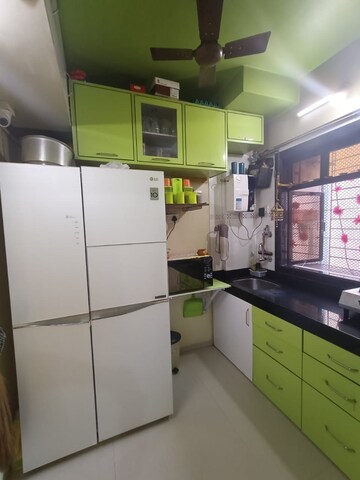 Kitchen in 1 BHK Apartment at Vakola Crystal CHS, Santacruz East – for Rent