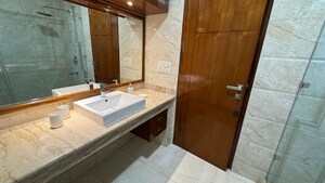 Bathroom in 3 BHK Apartment at Malcha Marg – for Rent