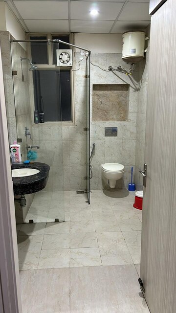 Bathroom in 2.5 BHK Apartment at Malwa Escon Arena, Lohgarh – for Rent