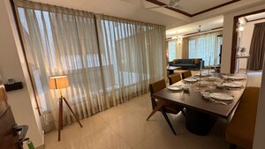 Dining area in 3 BHK Apartment at Malcha Marg – for Rent