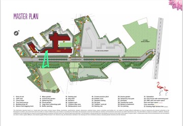 Studio Apartment – Map Location View at Brigade Valencia, Electronic City - for Sale