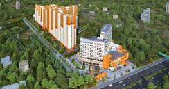 2.5 BHK + Study Room Apartment For Sale in Brigade Valencia