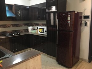 Kitchen in 3 BHK Apartment at East Of Kailash – for Rent