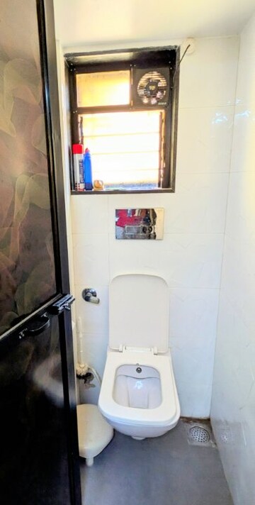 Bathroom in 1 BHK Apartment at Matoshree Krupa CHS, Mulund East – for Rent