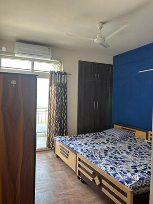 Bedroom in 3 BHK Apartment at KLJ Platinum Plus, Sector 77 – for Rent