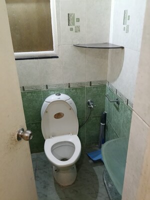 Bathroom in 2 BHK Apartment at Nirmiti Horizon, Aundh – for Rent
