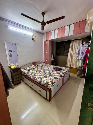 Bedroom in 1 BHK Apartment at Indravihar CHS, Kopar Khairane – for Sale