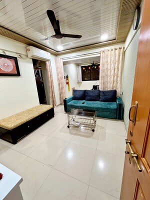 Kitchen in 1 BHK Apartment at Indravihar CHS, Kopar Khairane – for Sale