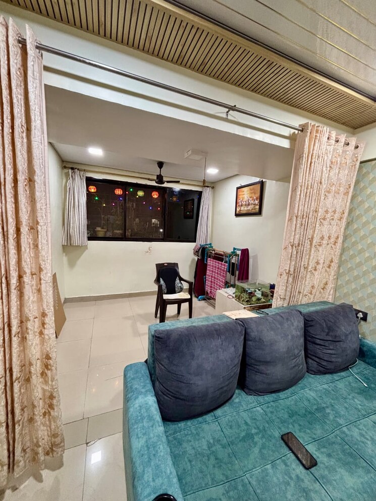 Living Room, indravihar-chs 2 Bedroom 900 Sq.Ft. Apartment In Kopar Khairane Navi Mumbai 9426541