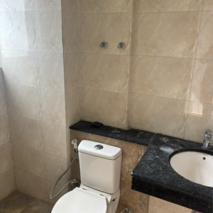 Bathroom in 3 BHK Builder Floor at Wave Executive Floors, Bayana – for Rent