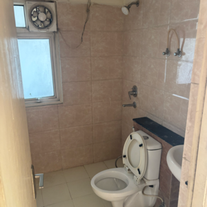 Bathroom in 3 BHK Builder Floor at Wave Executive Floors, Bayana – for Rent