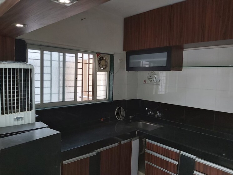 Kitchen, popular-colony-apartment 1 Bedroom 650 Sq.Ft. Apartment In Warje Pune 9426568