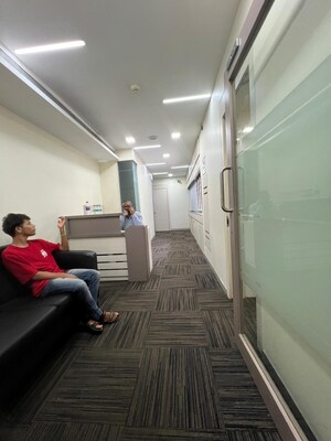 Staircase in  Office Space at Solitaire Corporate Park, Andheri East – for Rent