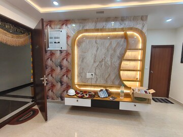 Living Room in 3 BHK Apartment at Cybercity Rainbow Vistas, Hi Tech City – for Rent