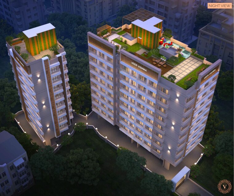 Exterior View, vb-veer-vishwa 2 Bedroom 694 Sq.Ft. Apartment In Naupada Thane 9426588