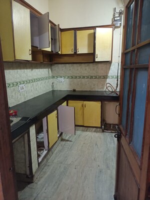 Kitchen in 3 BHK Builder Floor at Nirman Vihar – for Rent