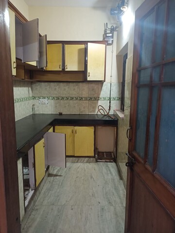 Kitchen in 3 BHK Builder Floor at Nirman Vihar – for Rent