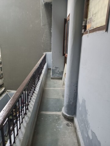 Balcony in 3 BHK Builder Floor at Nirman Vihar – for Rent