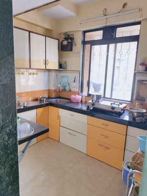 Kitchen in 1 BHK Apartment at Lodha Paradise, Majiwada – for Sale