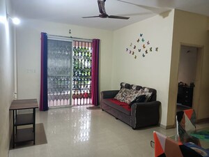 Living Room in 2 BHK Apartment at Gulmohar Privilege, Kharadi – for Rent