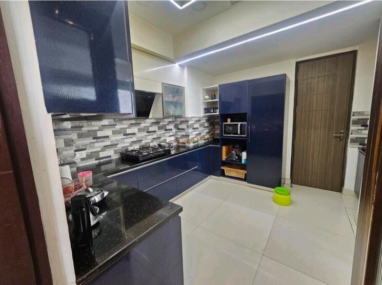 Kitchen, aba-ivy-county 4 Bedroom 2511 Sq.Ft. Apartment In Sector 75 Noida 9426774