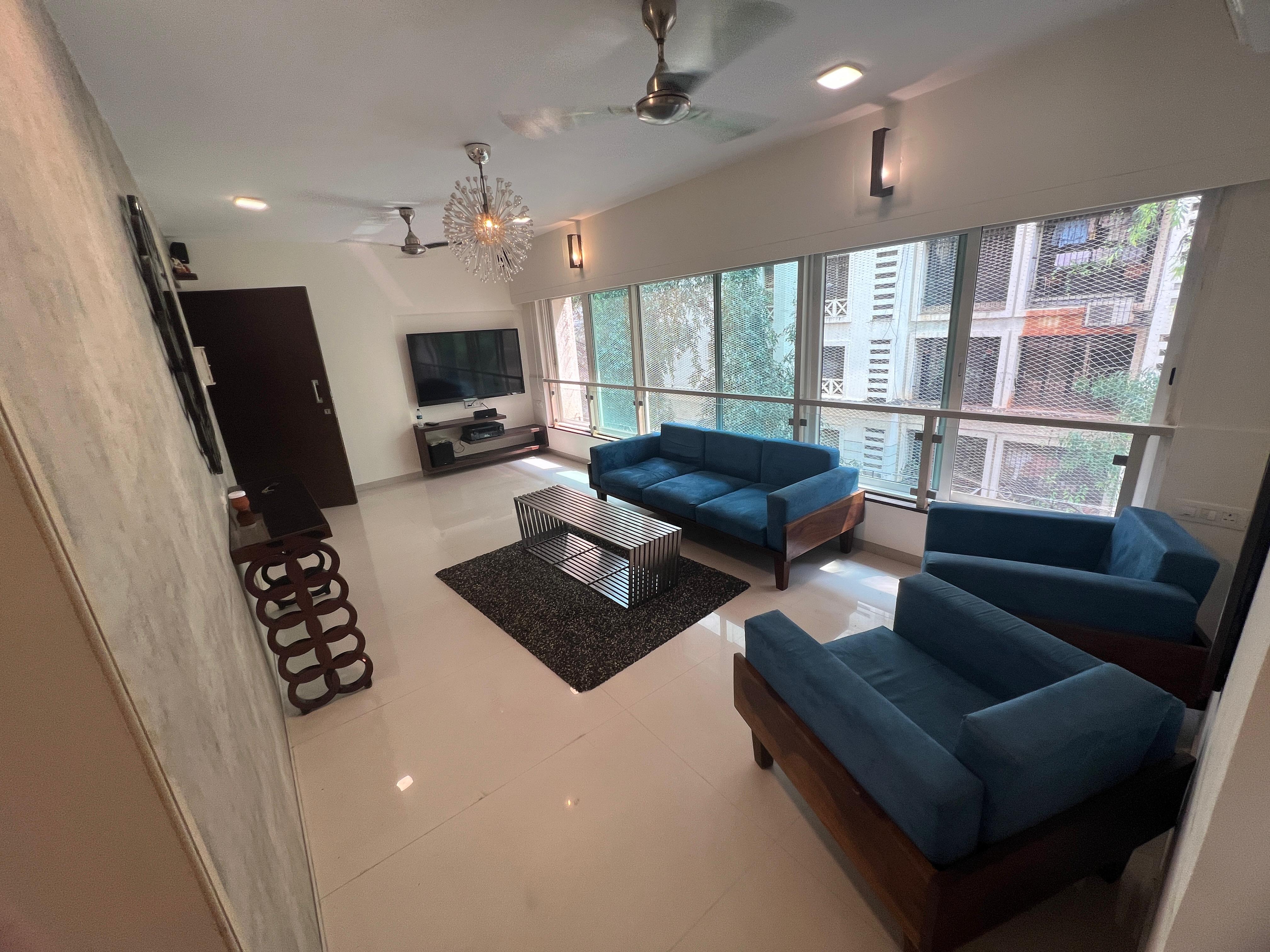 3 BHK + Study Room Apartment For Sale in Khar West