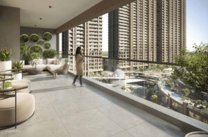Balcony in 3 BHK Apartment at Whiteland Urban Resort, Sector 103 – for Sale