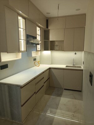 Kitchen in 2 BHK Builder Floor at New Rajdhani Enclave – for Rent